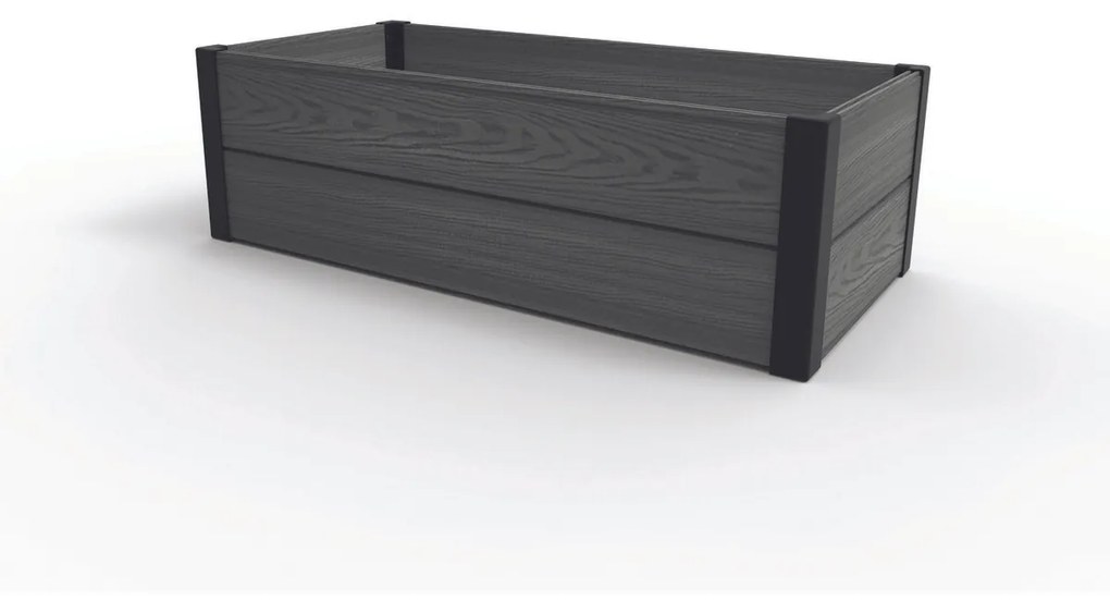Strat înălțat Keter gri, 106 x 32 x 50 cm, , S