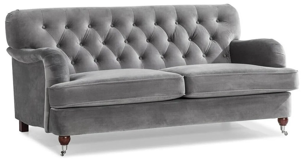 Canapea chesterfield Bloomington A135Numărul de locuri: 2, 167x98x78cm, Tapiterie, Picioare: Lemn