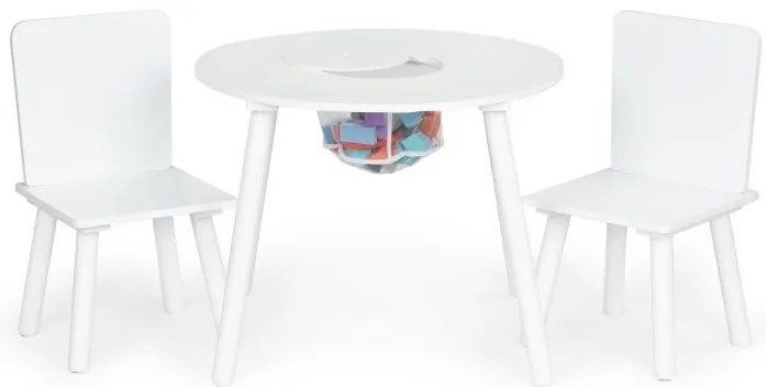 Masa copii din lemn MODERN + 2 scaune