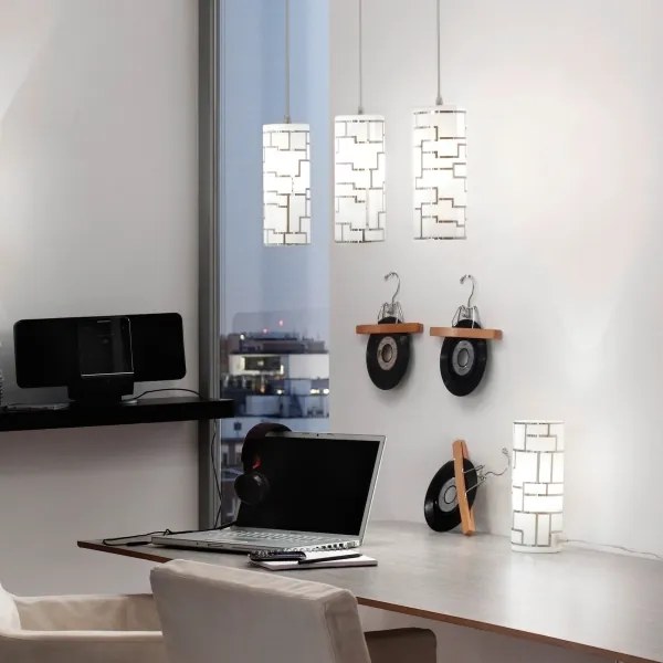 Eglo 91971 - Lampa de masa BAYMAN E27/60W/230V