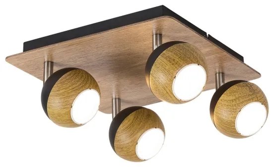 Rabalux 5616 - Plafonieră spot ARTHUR 4xGU10/35W/230V