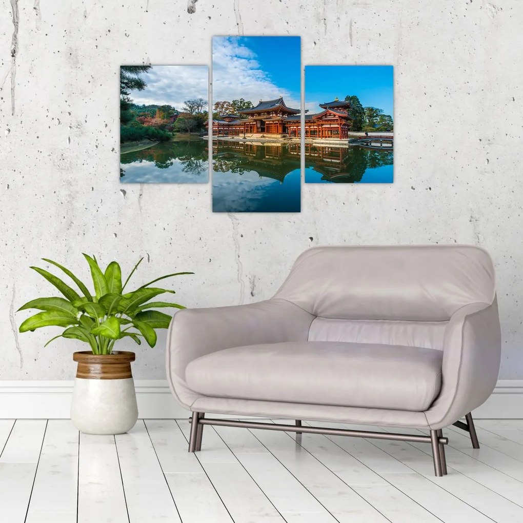 Tablou - Templul Byodo-in, Japonia (90x60 cm)