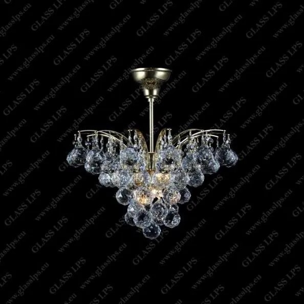 Plafoniera cristal Bohemia L17 555/04/4