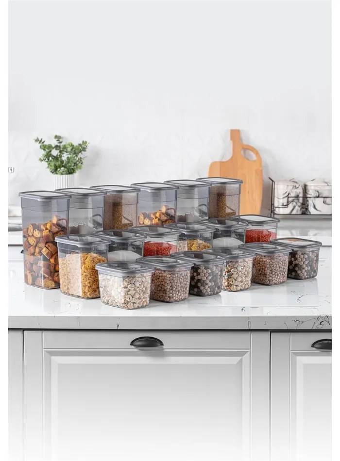 Recipiente 18 buc. pentru alimente Fresco – Hermia