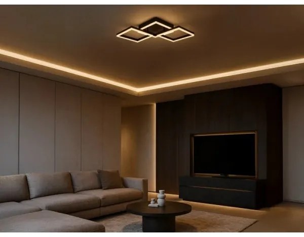 Plafonieră LED dimabilă LED/85W/230V 3000-6500K + telecomandă