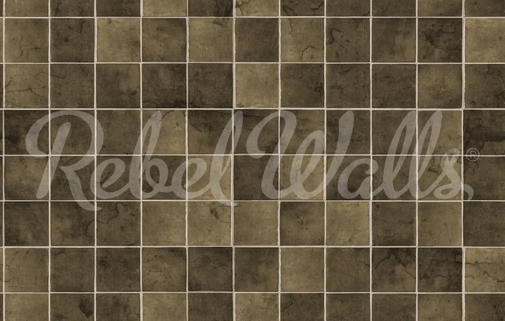 Tapet Ceramic Tiles, Bronzite, Rebel Walls