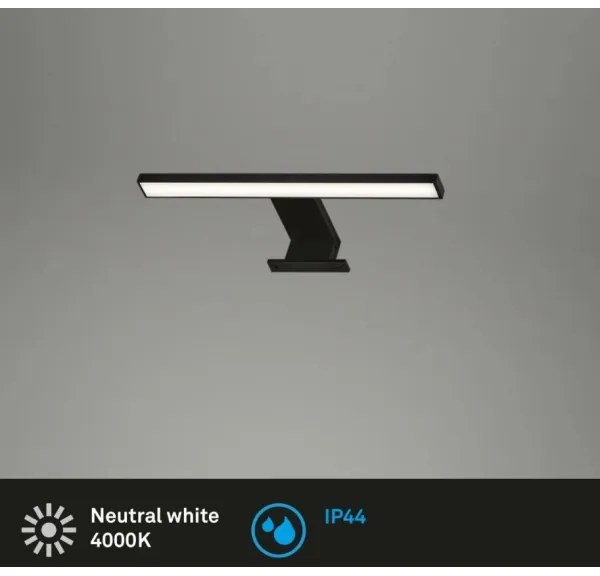 Aplică LED pentru oglindă de baie Briloner 2104-015 DUN LED/5W/230V 30 cm IP44