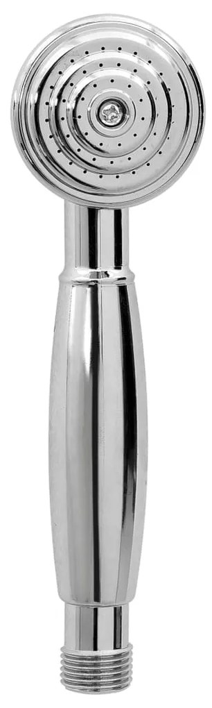 Baterie cada cu 2 robinete + Deviator dus de mana Chrome Retro