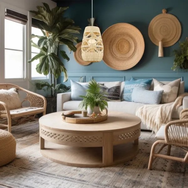 Lustră pe cablu ARONA 1xG9/9W/230V d. 25 cm ratan