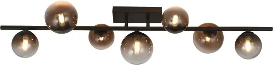 Brilagi - Candelabru LED aplicat MILLA 7xG9/3W/230V maro/maro fumuriu