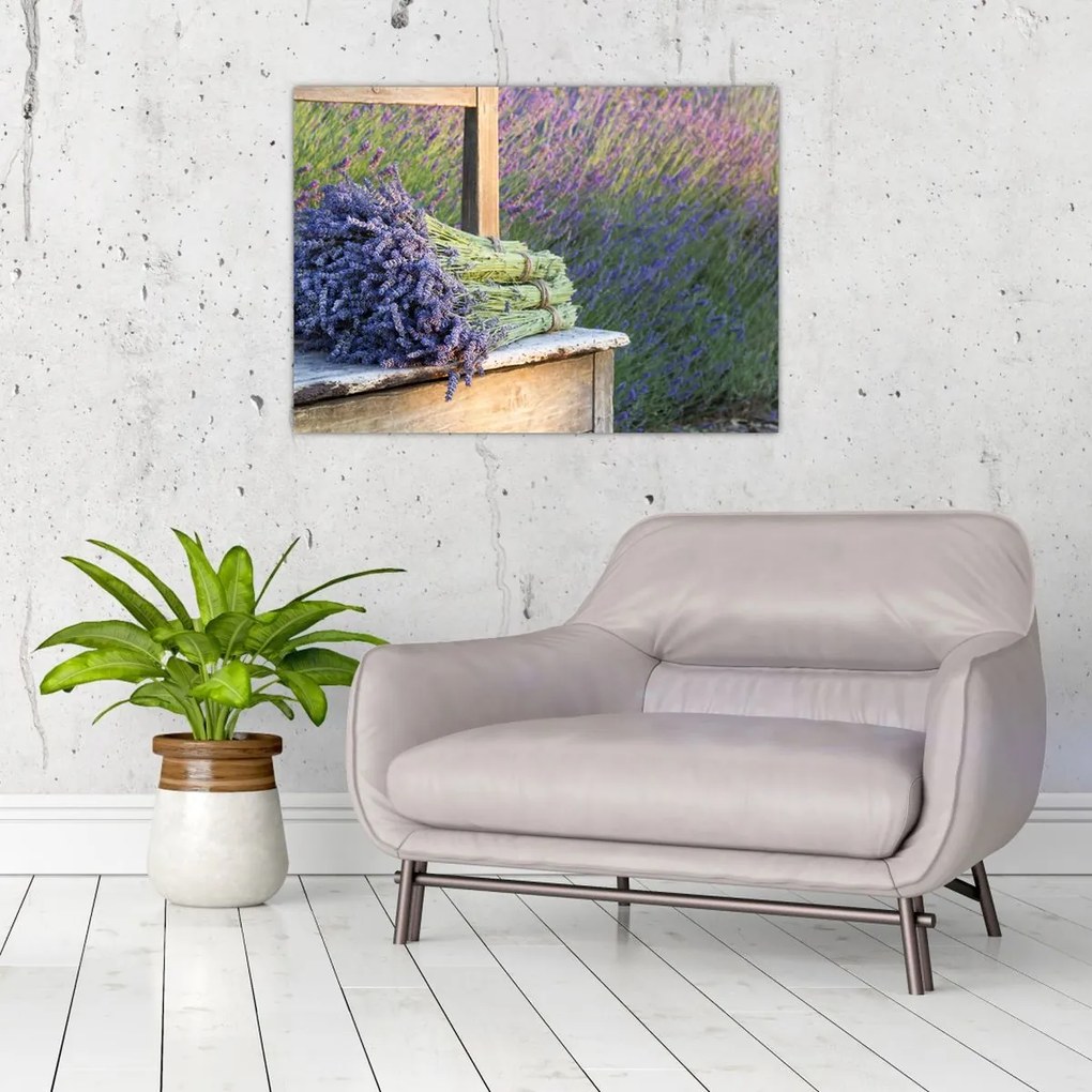 Tablou - Buchețele de lavandă (70x50 cm)