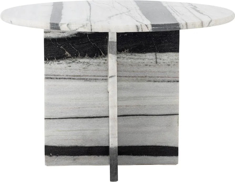Măsuță de cafea alb-negru rotundă din marmură ø 61 cm Rosito – Bloomingville