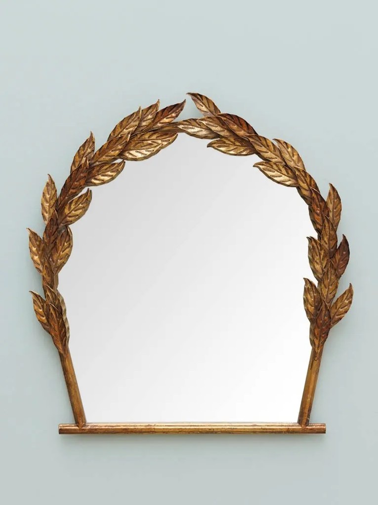 Oglinda de perete, cu frunze decorative, Cesar