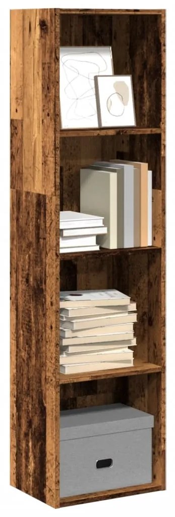 857883 vidaXL Bibliotecă, lemn vechi, 40x30x152 cm, lemn prelucrat