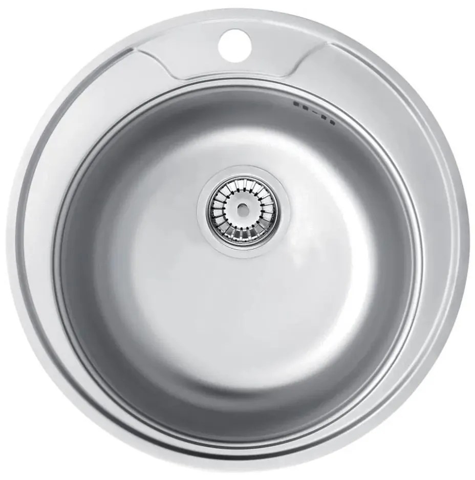 Chiuvetă de bucătărie Deante ZHC_0813 TWIST d. 49 cm satin