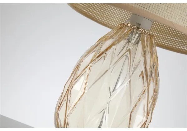 Searchlight EU54636CP - Lampă de masă DIANE 1xE27/40W/230V