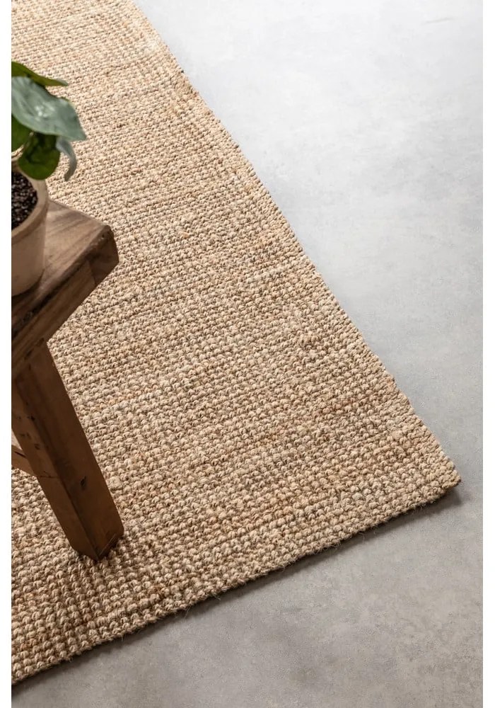 Covor în culoare naturală din iută 160x230 cm Bouclé – Hanse Home