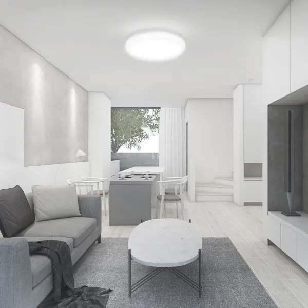 Plafonieră LED pentru baie LED/36W/230V 4000K IP44 alb