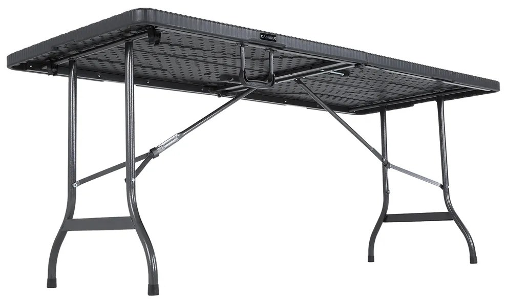 Deuba Masa ratan 180x75x73cm - neagra