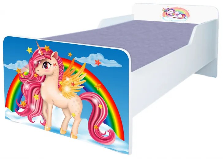 Pat junior Unicorn si Curcubeu -160x80cm