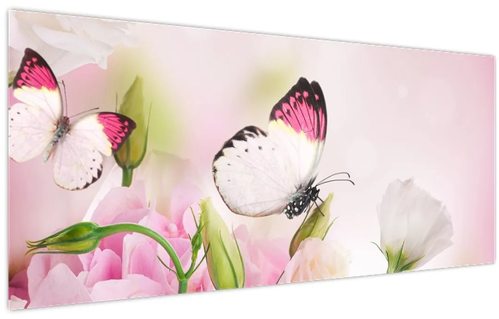 Tablou - Fluturele (120x50 cm)