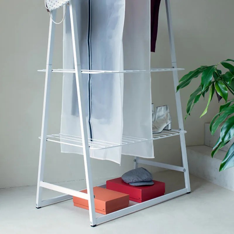 Set husă haine Brabantia 1005661, XL, 60x150 cm, fermoar, alb