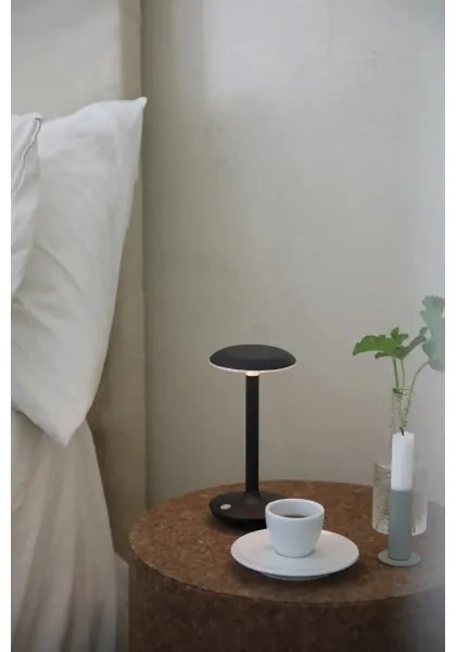 Lampă LED reîncărcabilă dimabilă Markslöjd 108918 PETIT 2W/1800 mAh 2200/2700/3000K IP44 negru