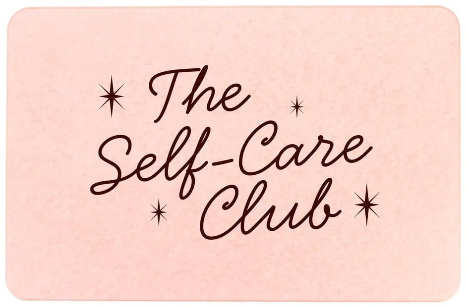 Covoraș de baie roz din diatomit 39x60 cm – Artsy Doormats