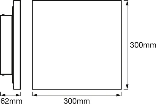 Osram - Plafonieră LED dimabilă SMART+ FRAMELESS LED/20W/230V 30x30 cm Wi-Fi