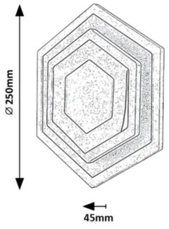 Plafonieră LED BITSI LED/23W/230V 3000/6000K Rabalux 71113