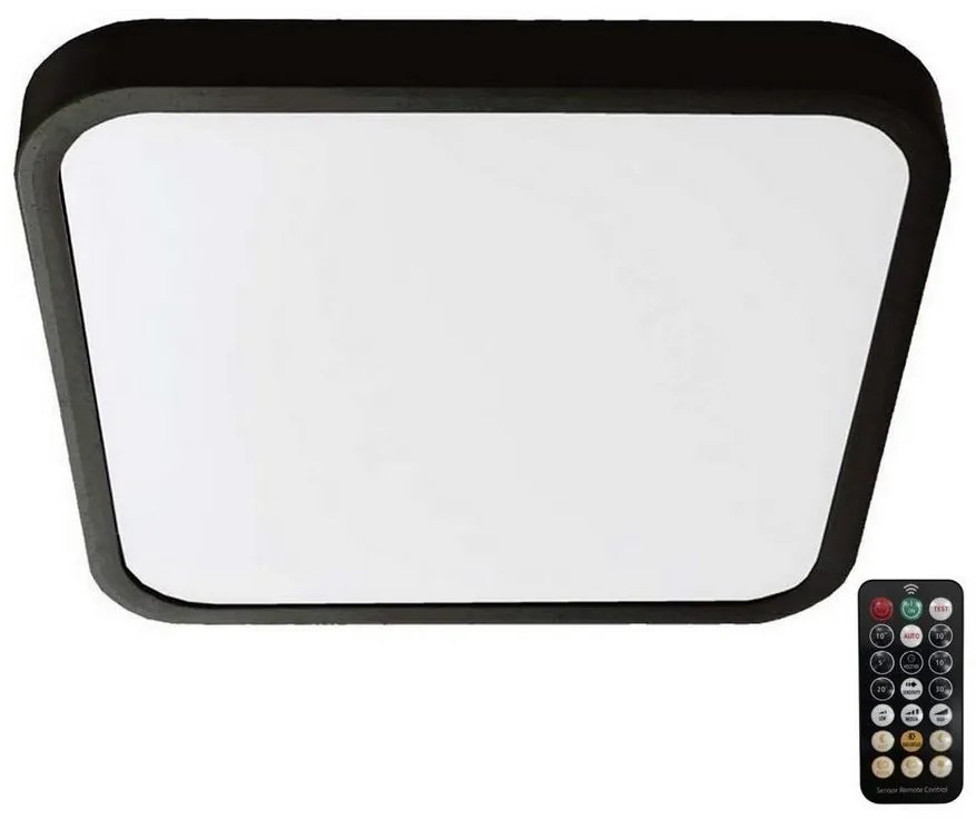 LED plafonieră baie cu senzor LED/36W/230V IP44 4000K 42x42 cm + DO