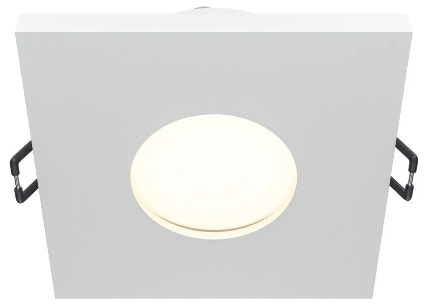 Spot incastrabil design tehnic IP65 Stark alb 8,4x8,4cm