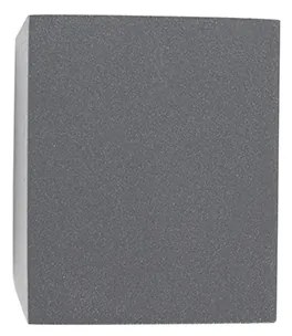 Set de 2 Aplice Moderne Gri Închis IP44 - Baleno