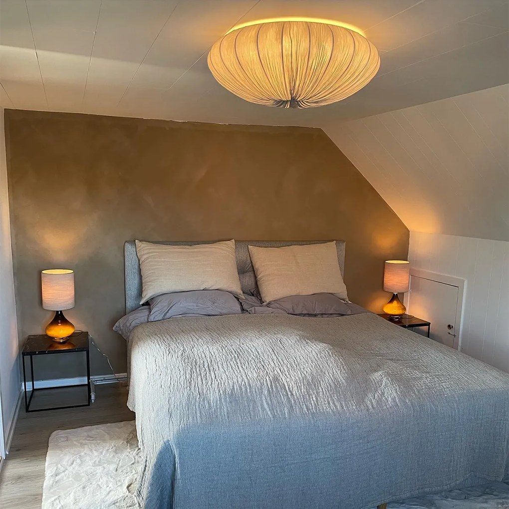 Plafoniera de design gri 60 cm cu 5 lumini - Plu