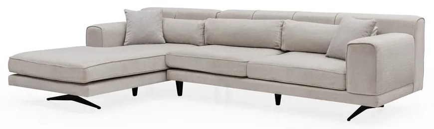 Colțar Artie Jivago bej, colț pe partea stângă