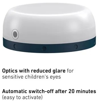 Ledlenser KIDCAMP6 DINO - Lampă portabilă cu LED dimabilă, 3xAAA, IP44, verde