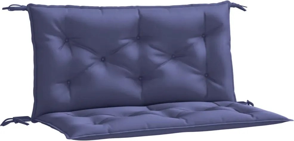 vidaXL Perne bancă de grădină 2buc. bleumarin 100x50x7cm textil oxford