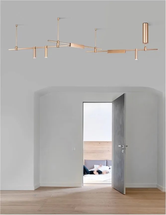 Sistem tubular magnetic-decorativ CRON, negru NVL-9028311