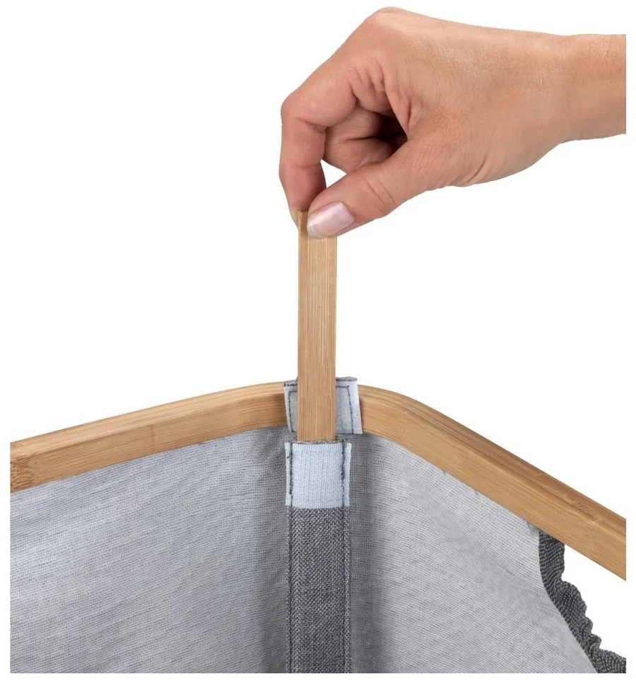 Coș pentru rufe pliabil Wenko Bahari, 50 l