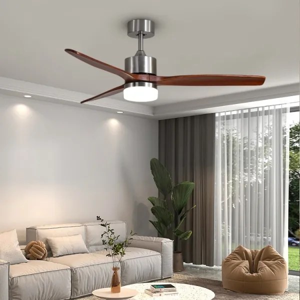 Ventilator LED Immax NEO 07165-S ELEGANTE LED/18W/230V Wi-Fi Tuya + telecomandă