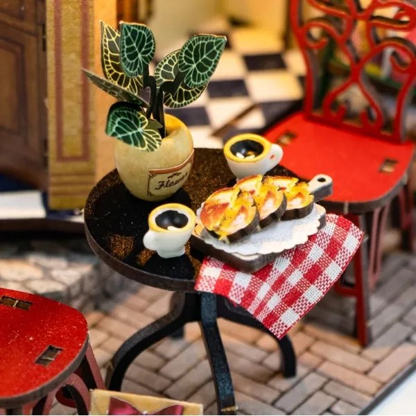 Casă miniaturală 2Kids Toys Brutăria Juliei 2xAAA