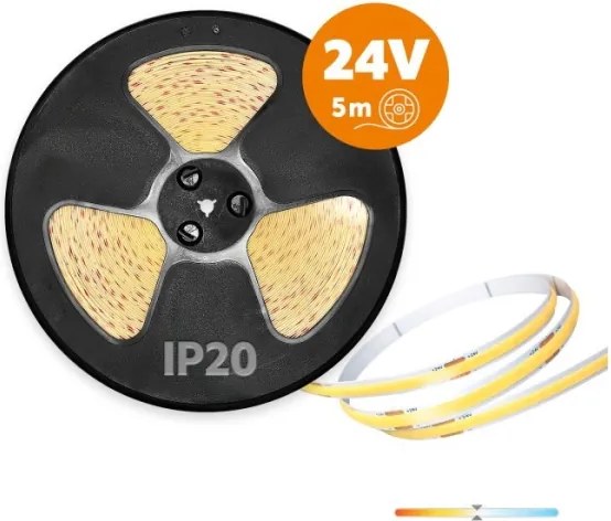 Bandă LED TRAMO 5 m, 50 W, 24 V, 4000 K