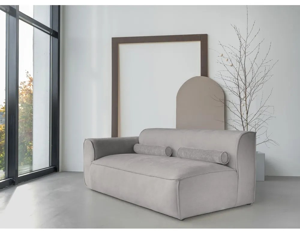 Modul pentru canapea gri deschis (cu colț pe partea stângă ) Flex Felix – Miuform