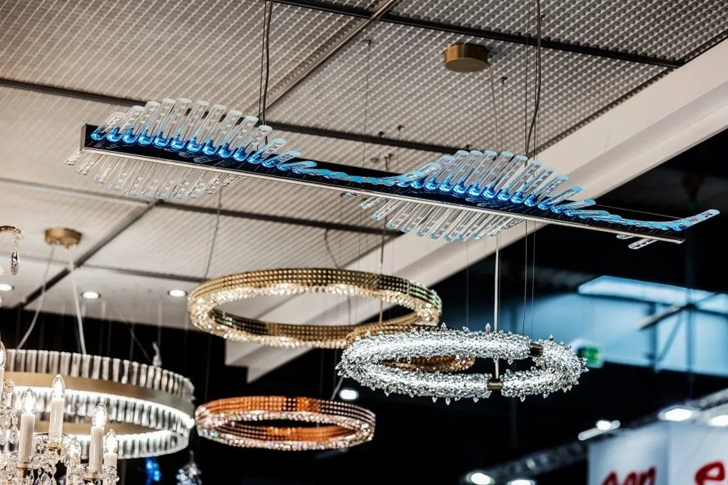 Lustra LUX moderna design circular D40 CONVEX 01