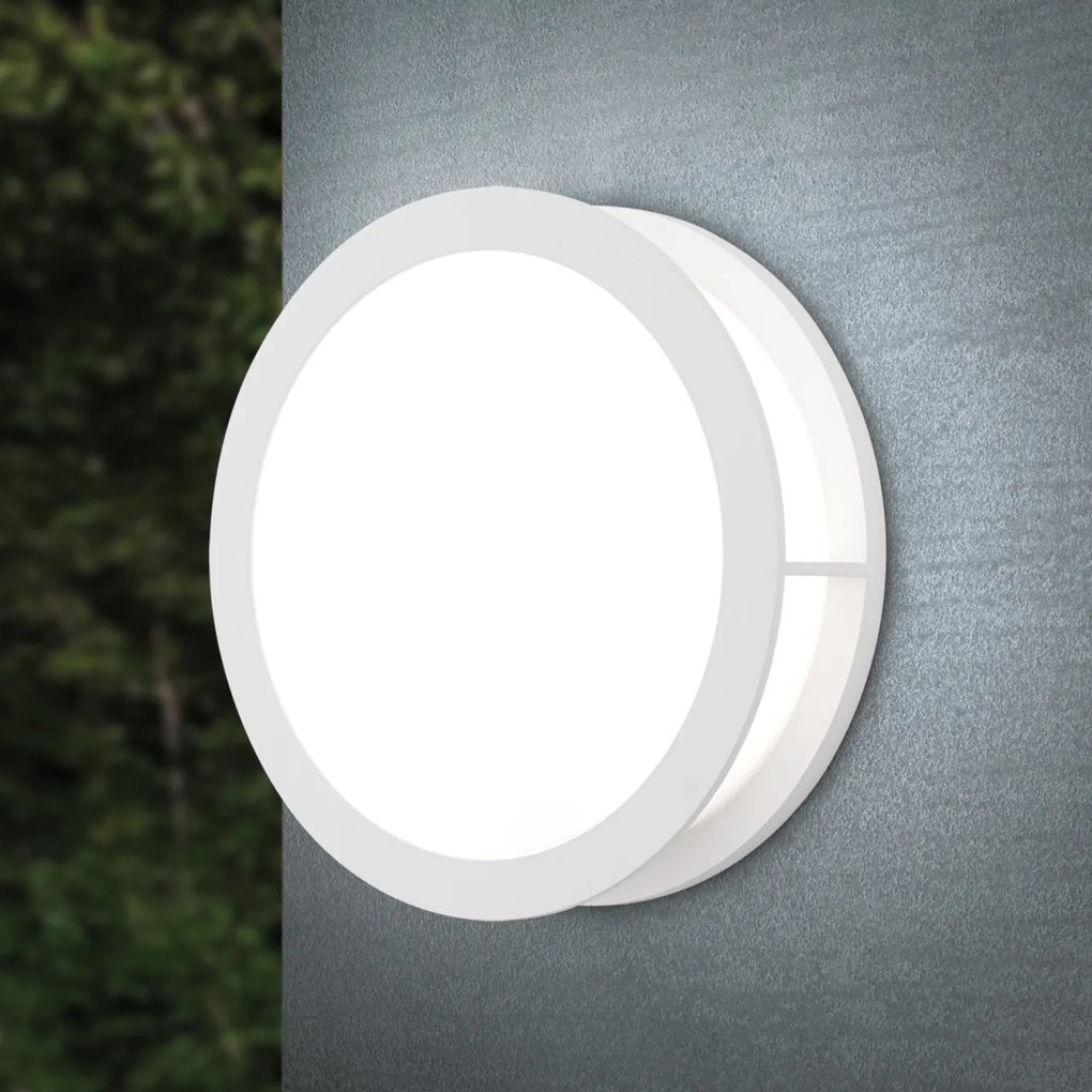 Plafoniera de exterior, protectie IP44, Henry alba