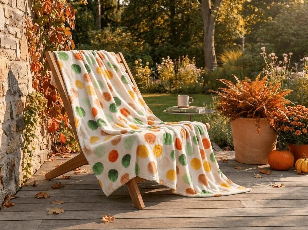 Patura microplus DOTELLA, colorata Dimensiune: 150 x 200 cm