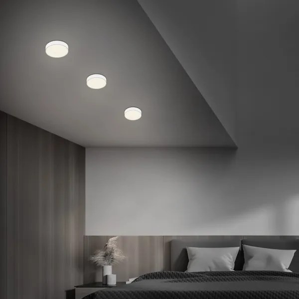 Plafonieră LED Briloner 7072-416 STAR SKY LED/11W/230V d. 15 cm alb