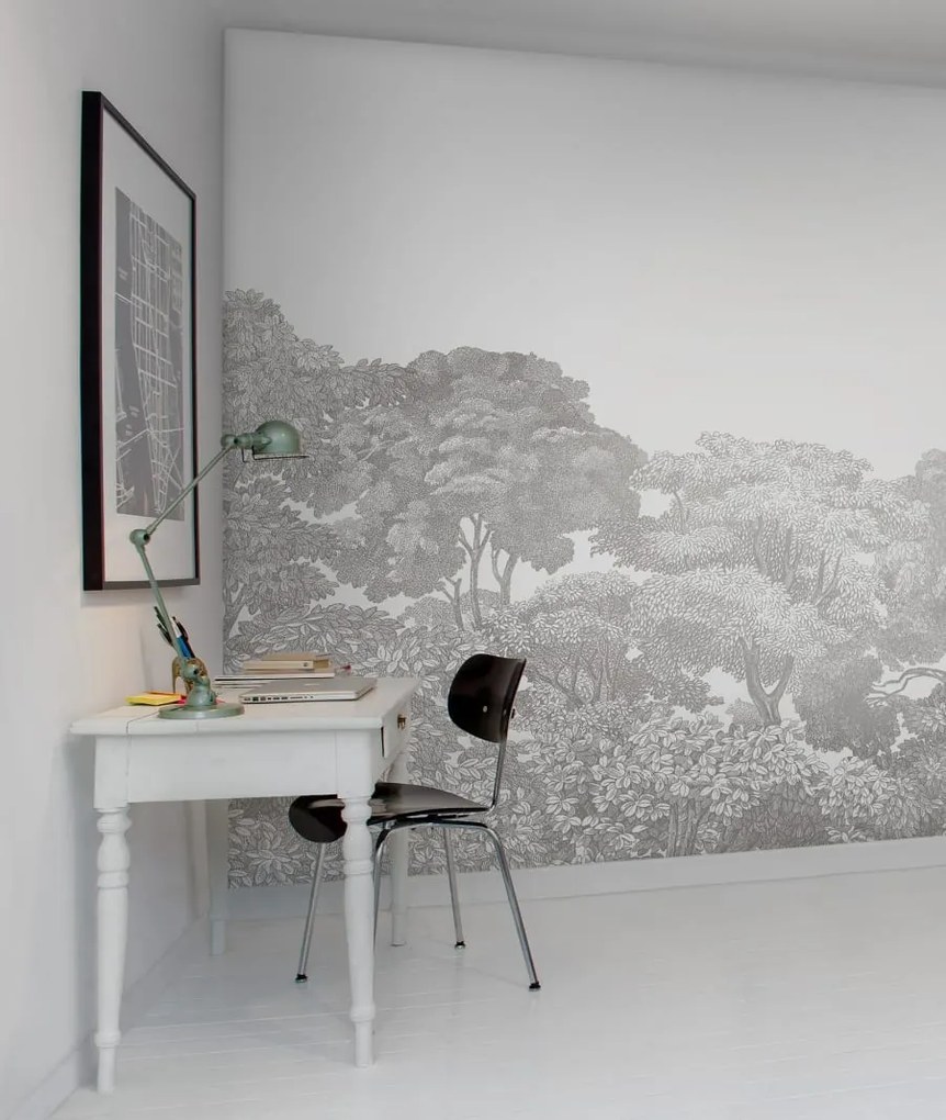 Fototapet, Bellewood, Grey Toile, Rebel Walls