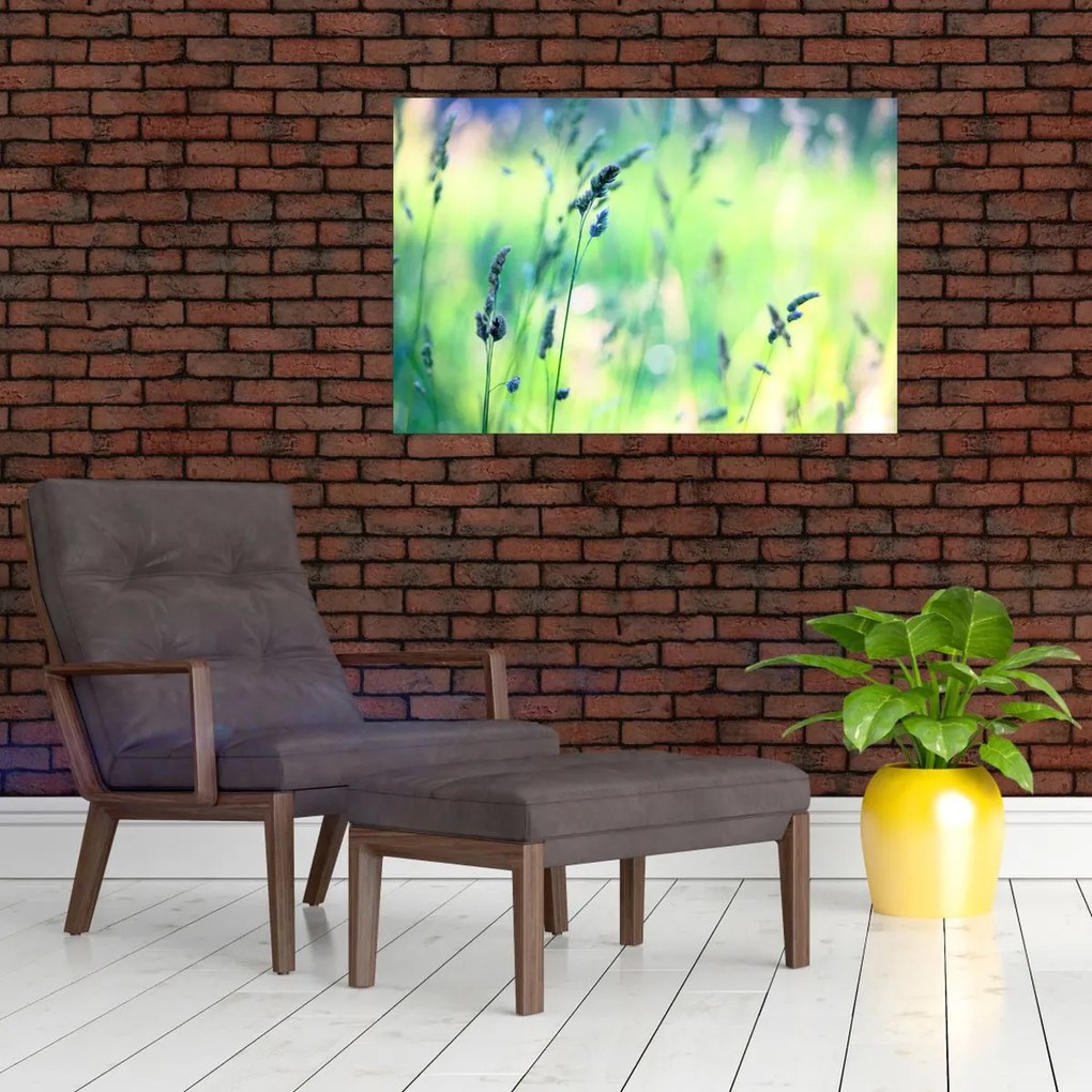 Tablou - Detaliu pajiște (90x60 cm)