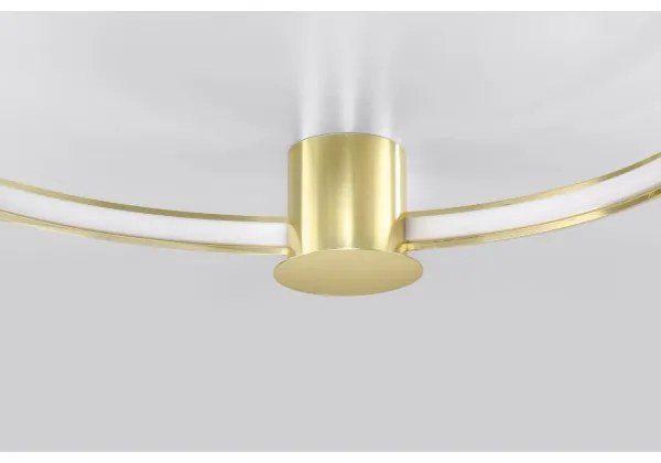 Plafonieră LED RIO LED/50W/230V CRI90 3000K d. 78 cm auriu Thoro TH.252